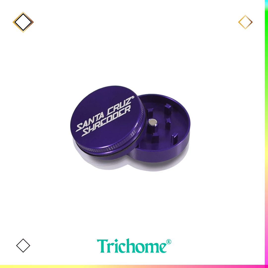 Santa Cruz Shredder Small 2 - Piece Grinder - Trichome Seattle - Santa Cruz Shredder - Tools