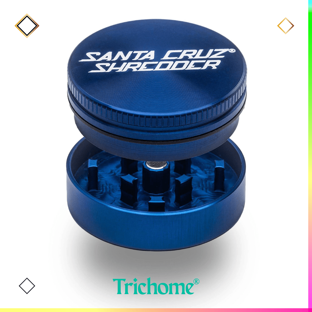 Santa Cruz Shredder Small 2 - Piece Grinder - Trichome Seattle - Santa Cruz Shredder - Tools