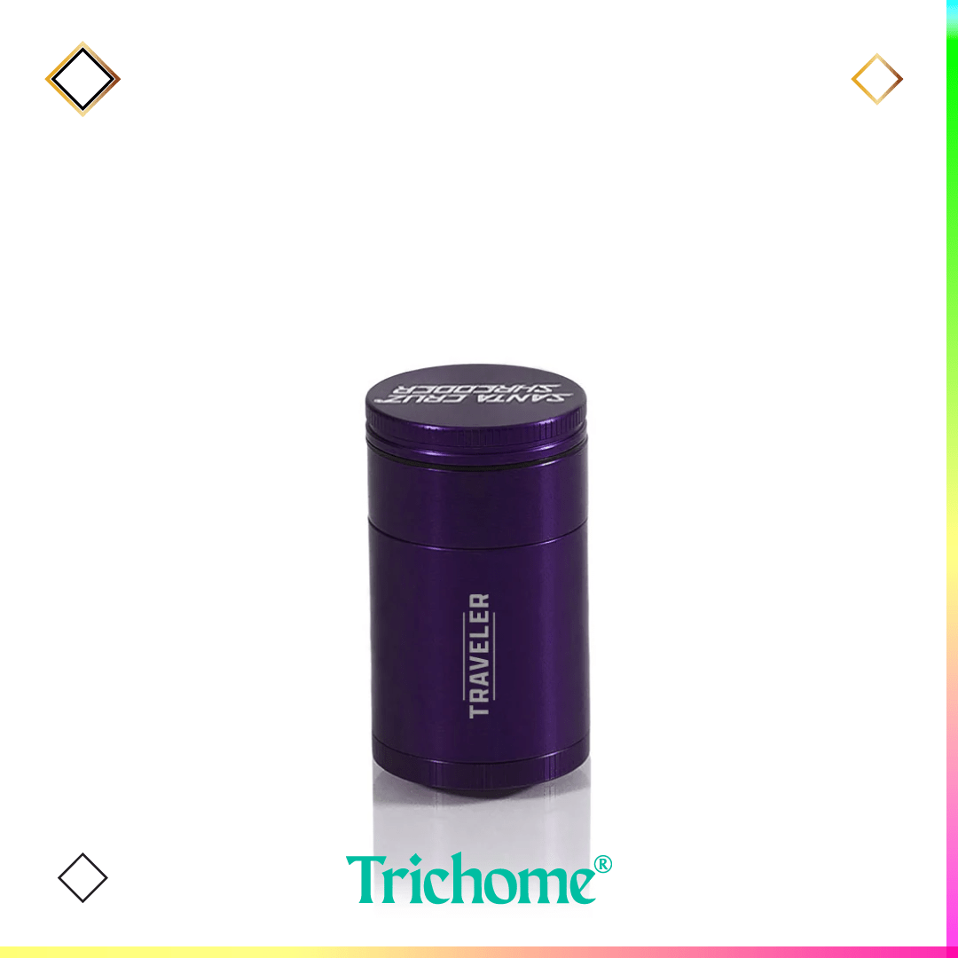 Santa Cruz Shredder Small 4 - Piece Traveler Grinder - Trichome Seattle - Santa Cruz Shredder - Tools