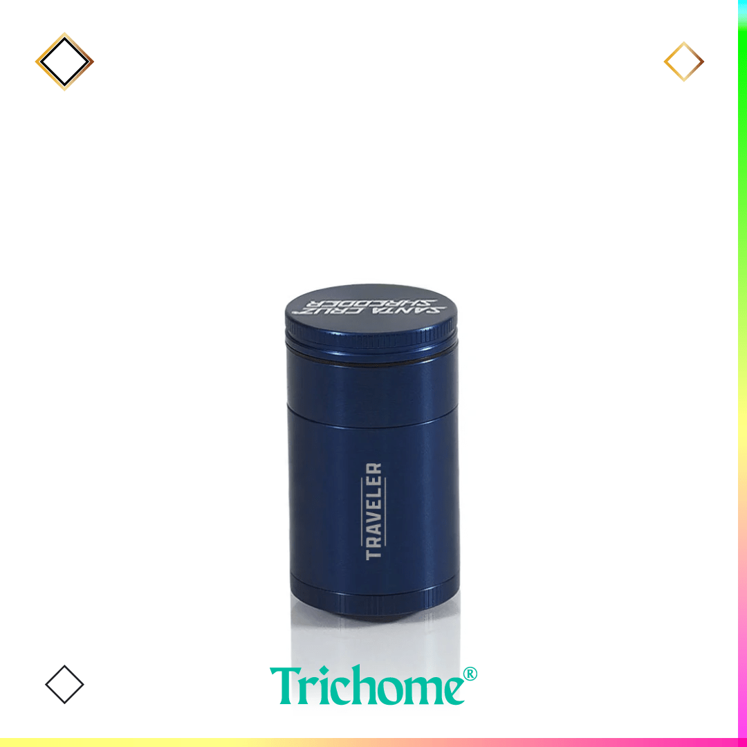 Santa Cruz Shredder Small 4 - Piece Traveler Grinder - Trichome Seattle - Santa Cruz Shredder - Tools