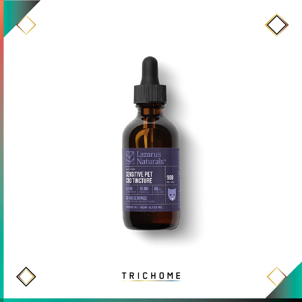 Sensitive Pet CBD Isolate Tincture - Trichome Seattle - Lazarus Naturals - CBD