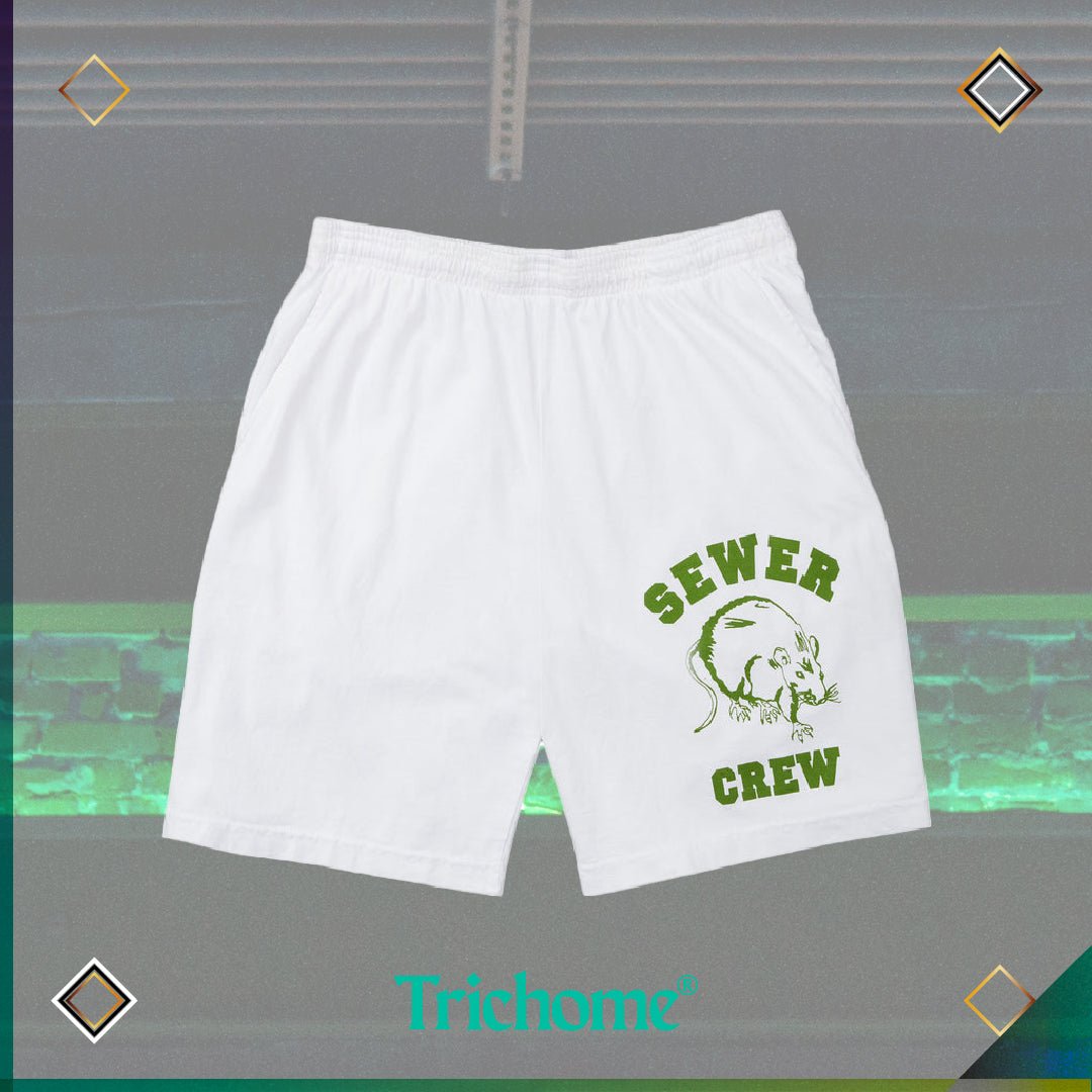 Sewer Crew Jammer Short - Trichome Seattle - Stray Rats - Clothing