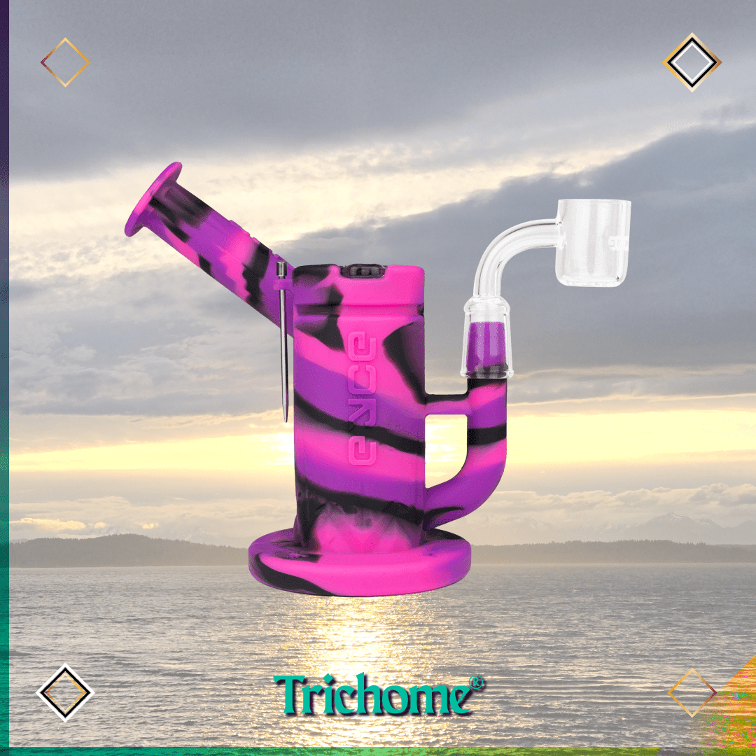 Silicone Sidecar Oil Rig - Trichome Seattle - Eyce - Silicone