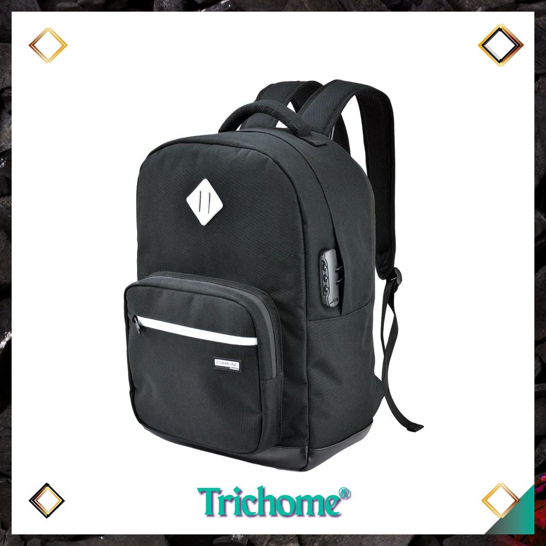 Smell - Proof Locking Backpack - Trichome Seattle - Formline - Bags