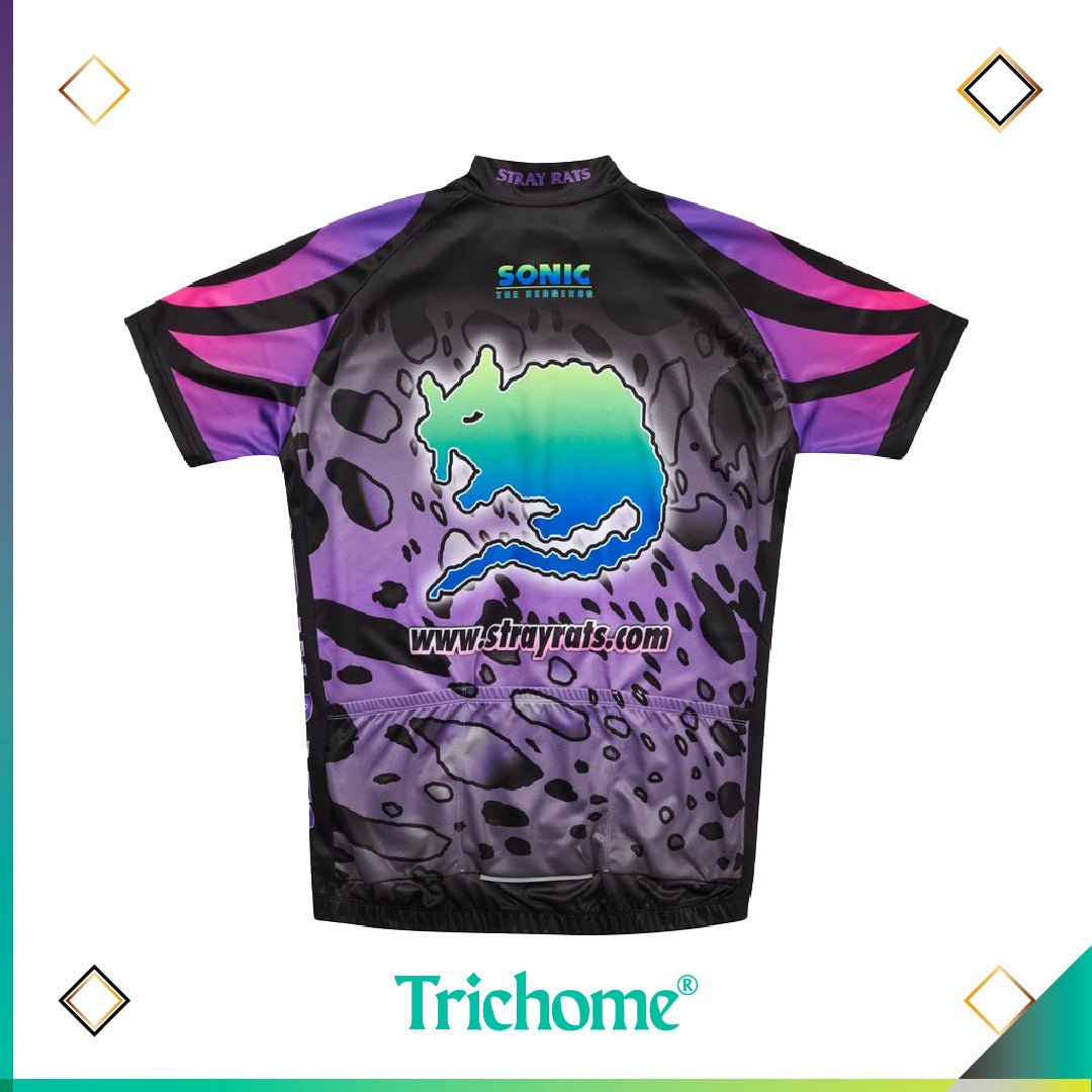 Sonic Adventure Cycling Jersey - Trichome Seattle - Stray Rats - Clothing