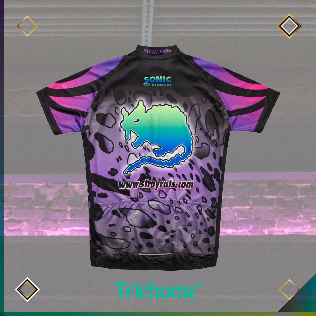 Sonic Adventure Cycling Jersey - Trichome Seattle - Stray Rats - Clothing