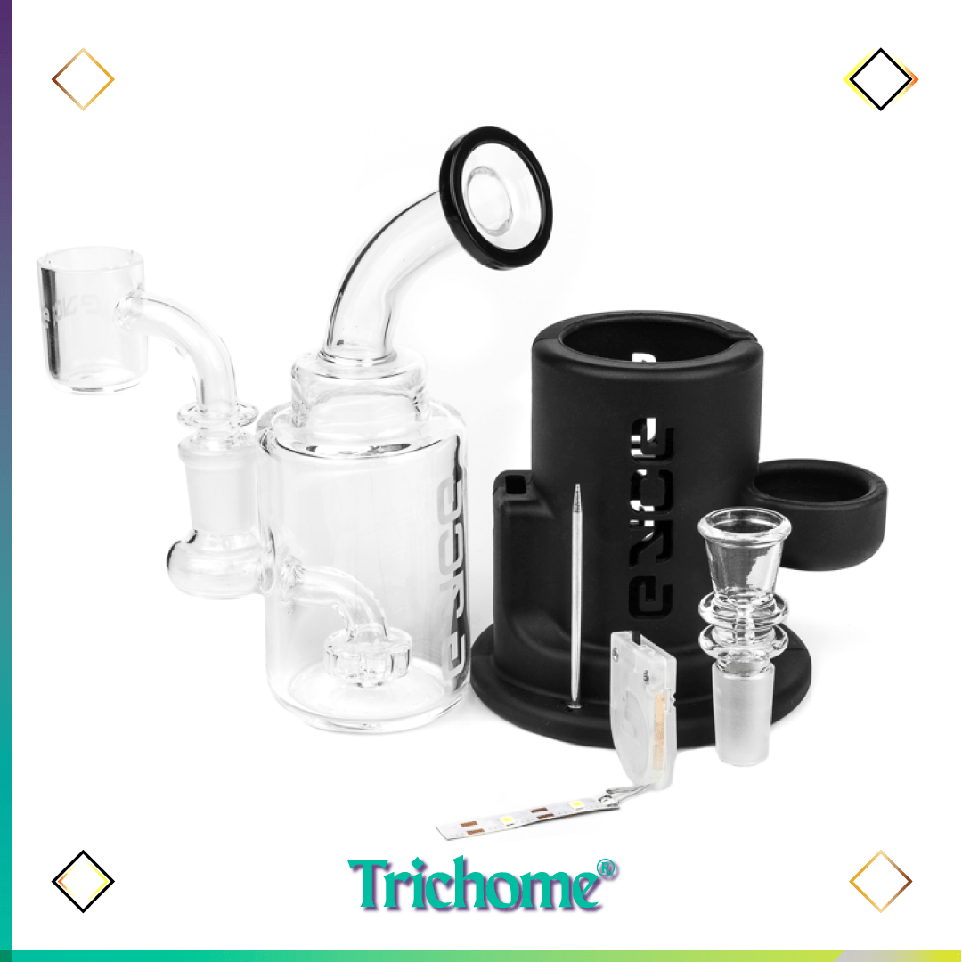 Spark LED Rig - Trichome Seattle - Eyce - Glass