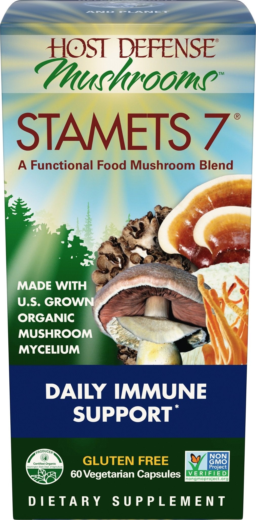 Stamets 7® Capsules - Trichome Seattle - Host Defense - Fungi