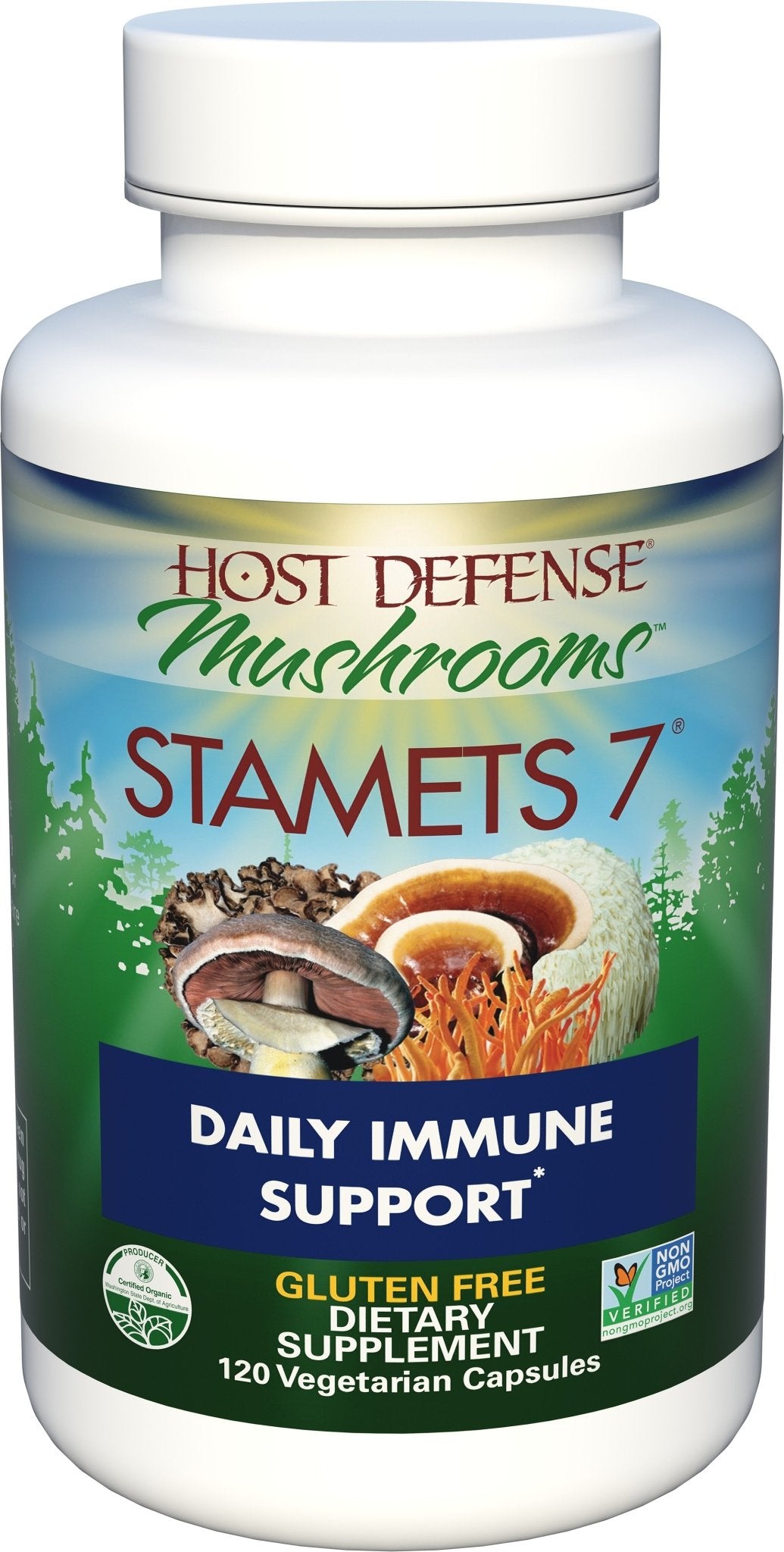 Stamets 7® Capsules - Trichome Seattle - Host Defense - Fungi