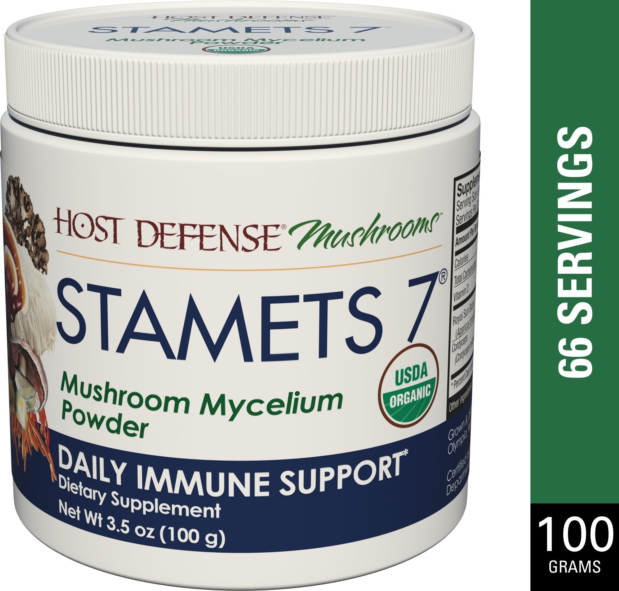 Stamets 7 Powder - Trichome Seattle - Host Defense - Fungi