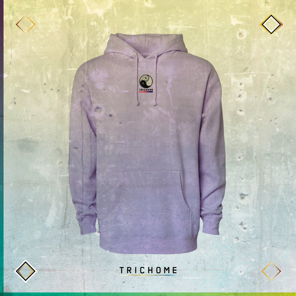 Taro Boba Triple Yin Yang Pullover Hoodie - Trichome Seattle - Trichome - Clothing