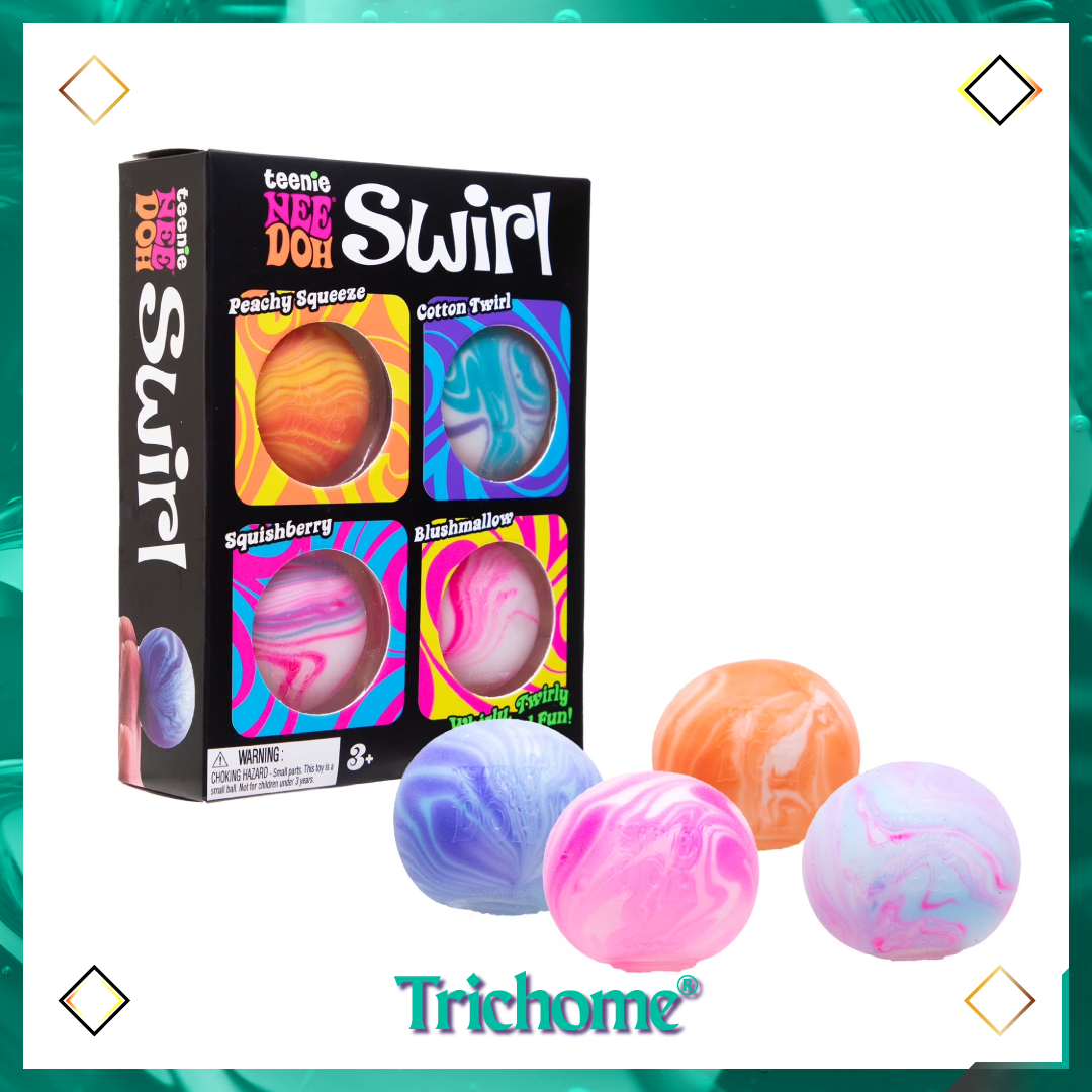 Teenie Swirl NeeDoh Multi - Pack *Limit 2 Max - Trichome Seattle - NeeDoh - 