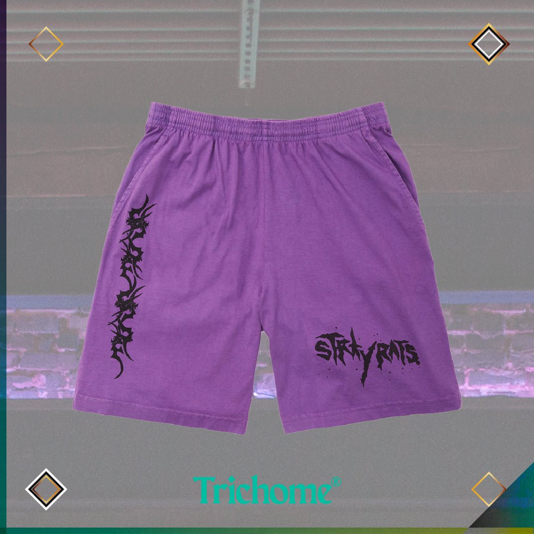 Tribal Jammer Short - Trichome Seattle - Stray Rats - Clothing