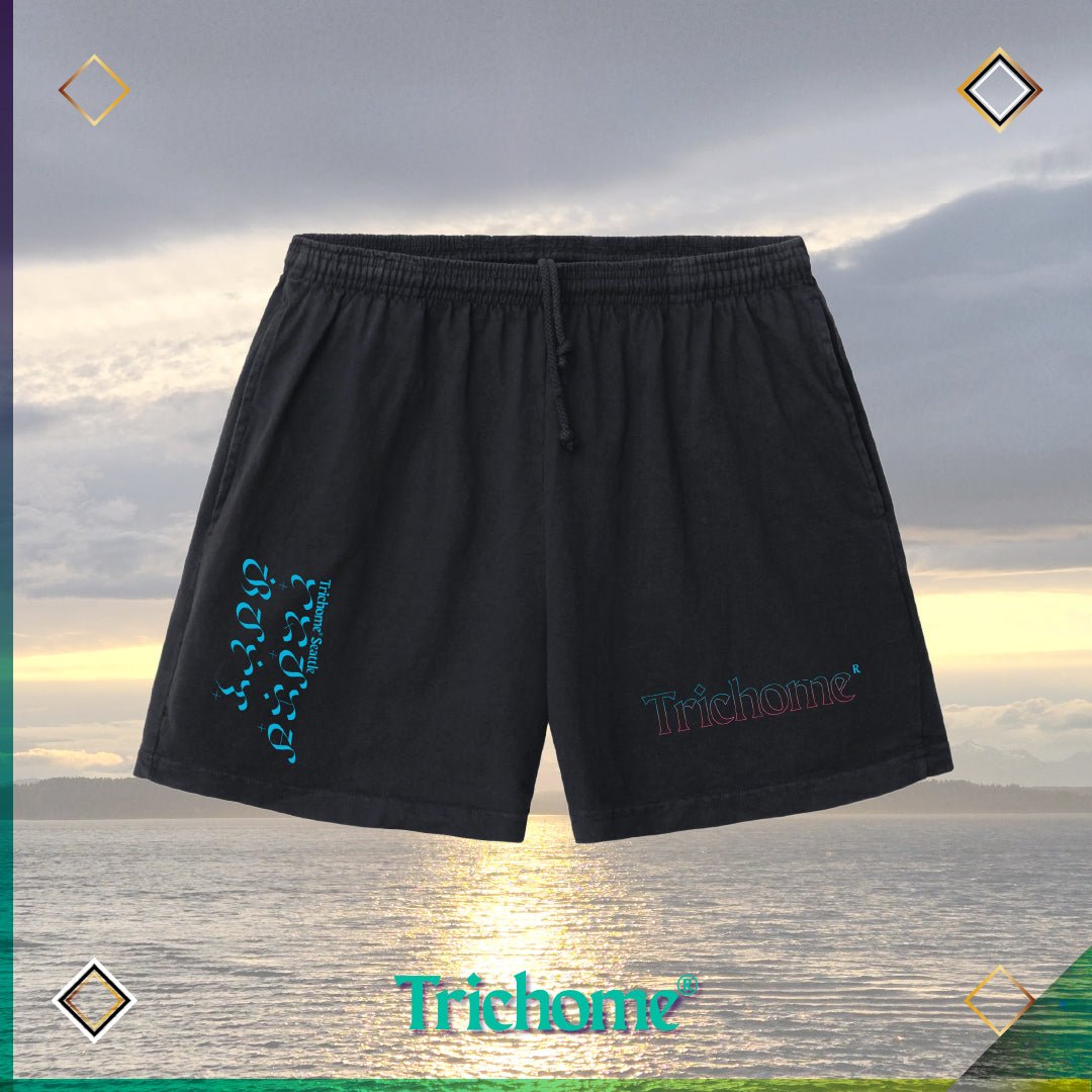 Trichome Baybayin Logo Shorts - Trichome Seattle - Trichome - Clothing