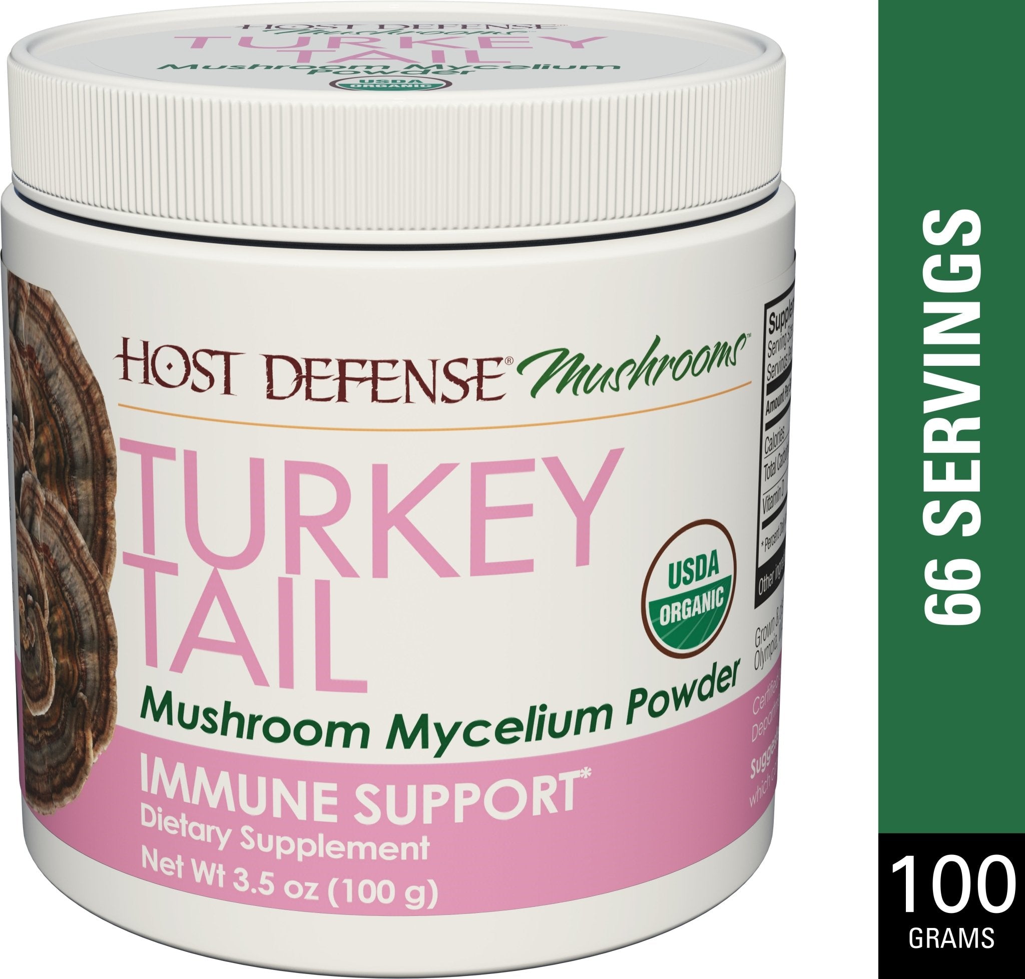 Turkey Tail Powder - Trichome Seattle - Host Defense - Fungi