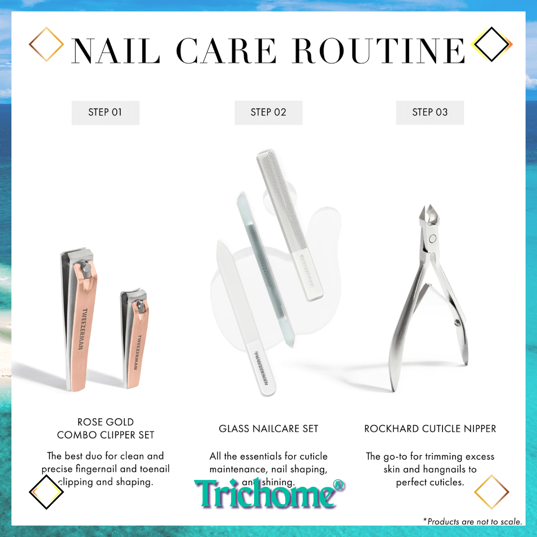 Two - Tone Combo Nail Clipper Set - Trichome Seattle - Tweezerman - Personal Care
