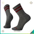 Unisex Athletic Light Elite Stripe Crew Socks - Trichome Seattle - Smartwool - Clothing