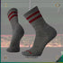 Unisex Athletic Light Elite Stripe Crew Socks - Trichome Seattle - Smartwool - Clothing