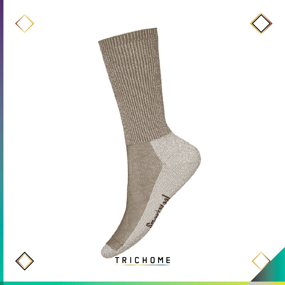 Unisex Medium Hiking Crew Socks - Trichome Seattle - Smartwool - Clothing