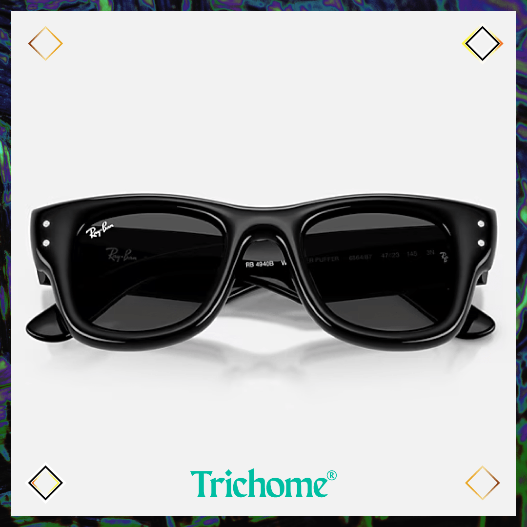 Wayfarer Puffer Crystal Edition - Trichome Seattle - Ray - Ban - Eyewear