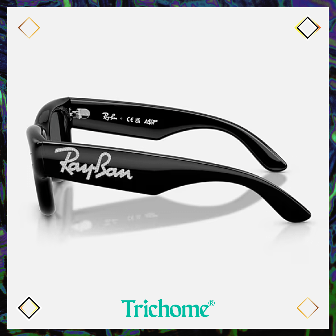 Wayfarer Puffer Crystal Edition - Trichome Seattle - Ray - Ban - Eyewear