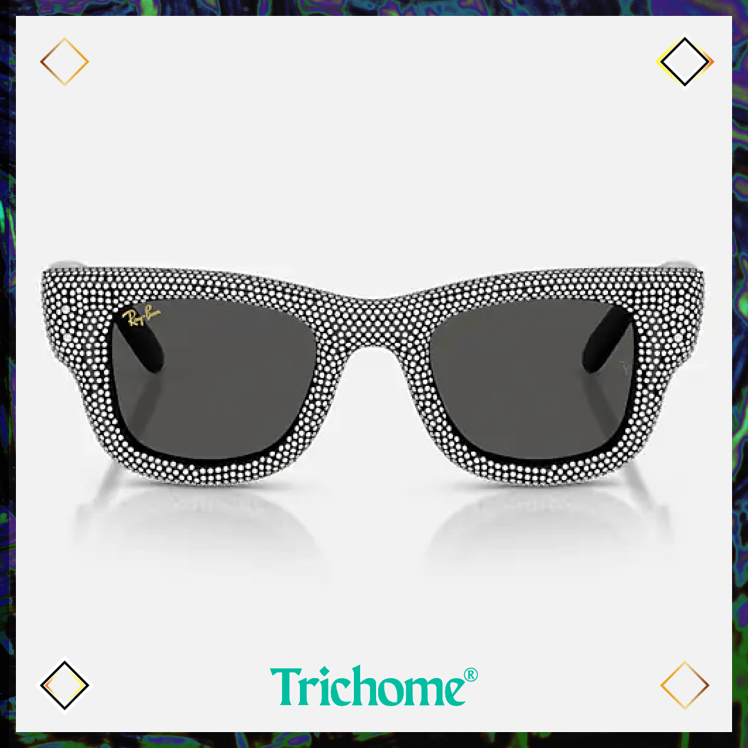 Wayfarer Puffer Crystal Pavé Edition - Trichome Seattle - Ray - Ban - Eyewear