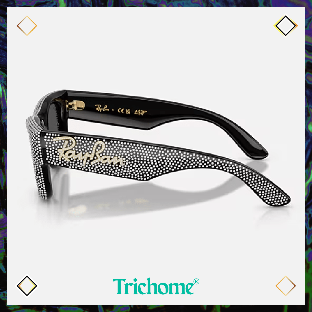 Wayfarer Puffer Crystal Pavé Edition - Trichome Seattle - Ray - Ban - Eyewear