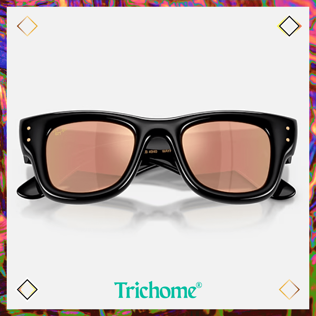 Wayfarer Puffer Mirrored - Trichome Seattle - Ray-Ban - Eyewear