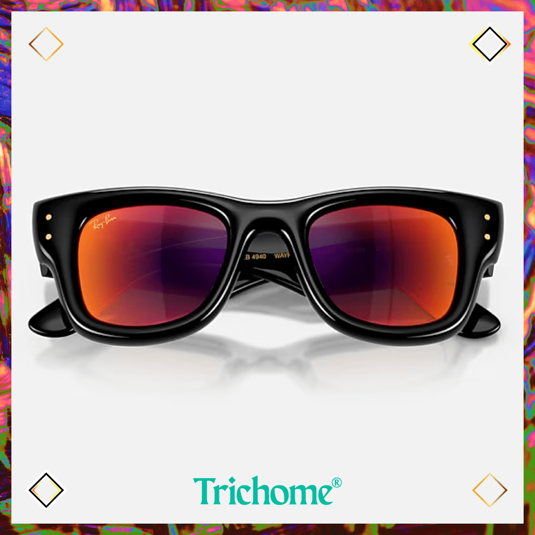 Wayfarer Puffer Mirrored - Trichome Seattle - Ray-Ban - Eyewear