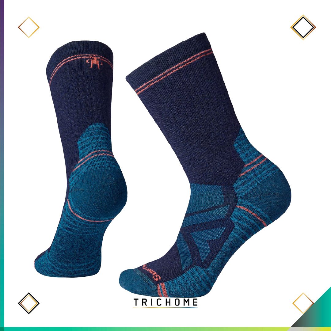 Women's Hike Full Cushion Crew Socks - Trichome Seattle - Smartwool - Clothing