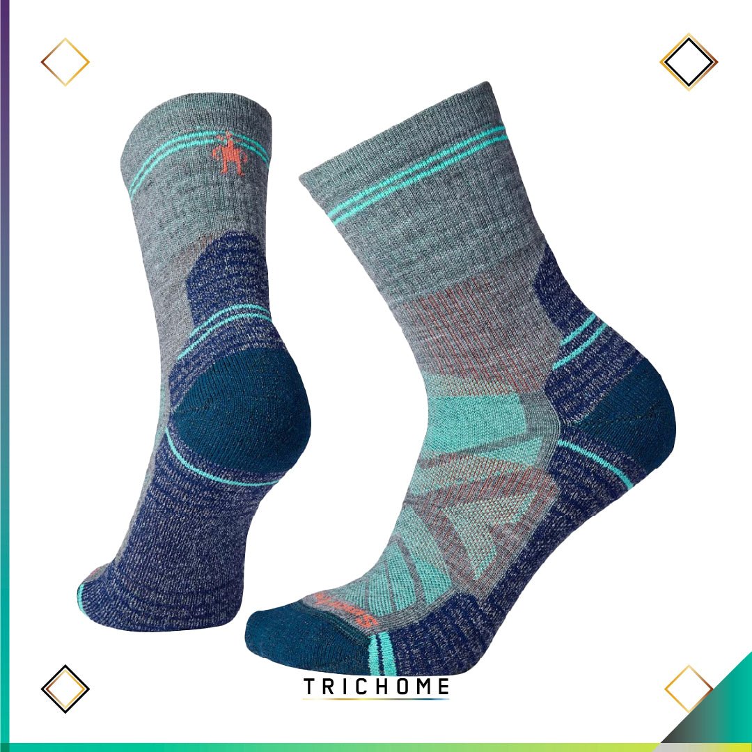 Women's Hike Light Cushion Mid Crew Socks - Trichome Seattle - Smartwool - Clothing