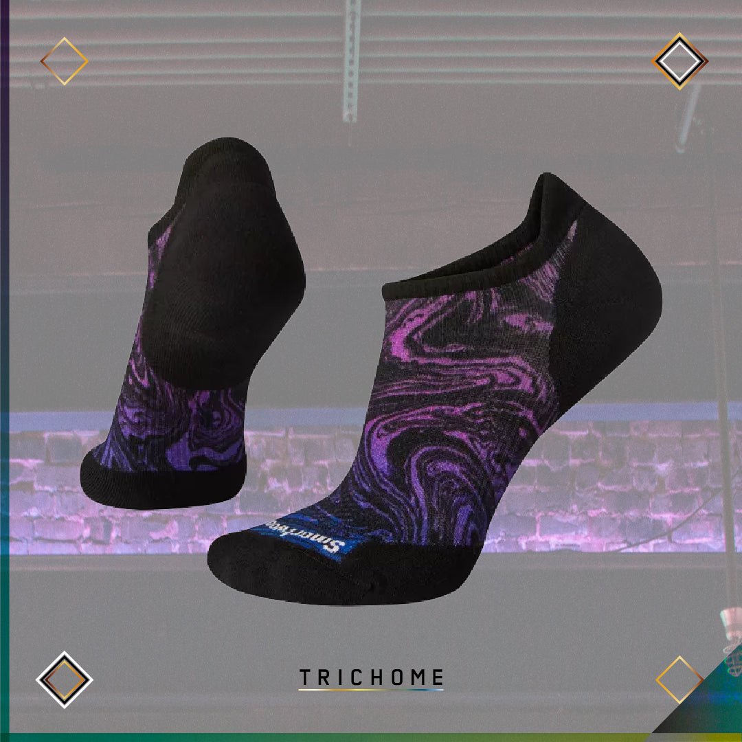 Women's PhD® Run Light Elite Marble Micro Socks - Trichome Seattle - Smartwool - Clothing