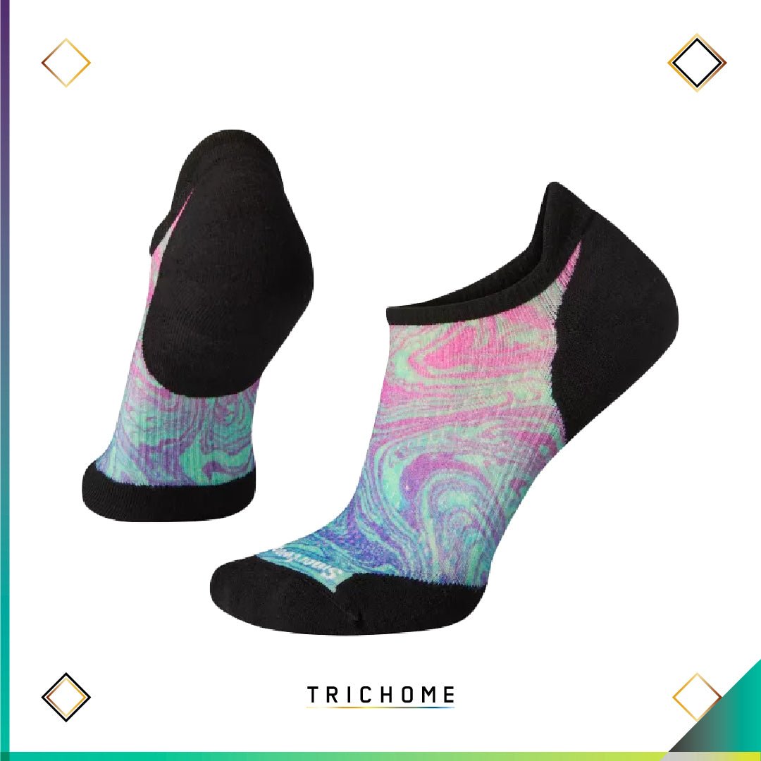 Women's PhD® Run Light Elite Marble Micro Socks - Trichome Seattle - Smartwool - Clothing