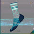 Women's PhD® Run Light Elite Pattern Crew Socks - Trichome Seattle - Smartwool - Clothing