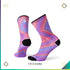 Women's PhD® Run Ultra Light Print Crew Socks - Trichome Seattle - Smartwool - Clothing