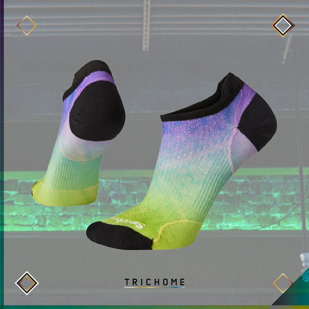 Women's PhD® Run Zero Ombre Print Low Ankle Socks - Trichome Seattle - Smartwool - Clothing