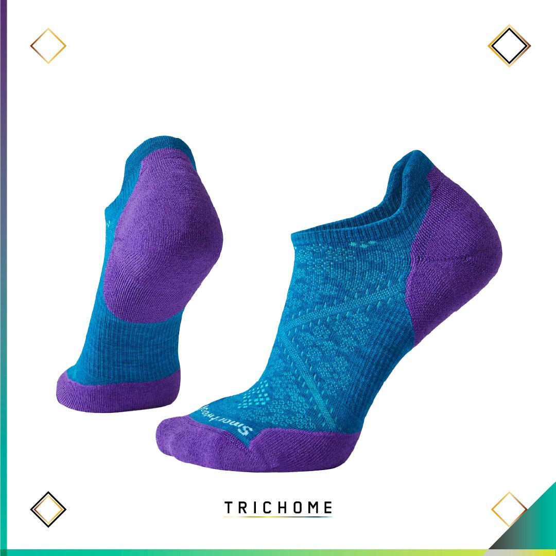 Women's Run Targeted Cushion Low Ankle Socks - Trichome Seattle - Smartwool - Clothing