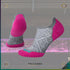 Women's Run Targeted Cushion Low Ankle Socks - Trichome Seattle - Smartwool - Clothing