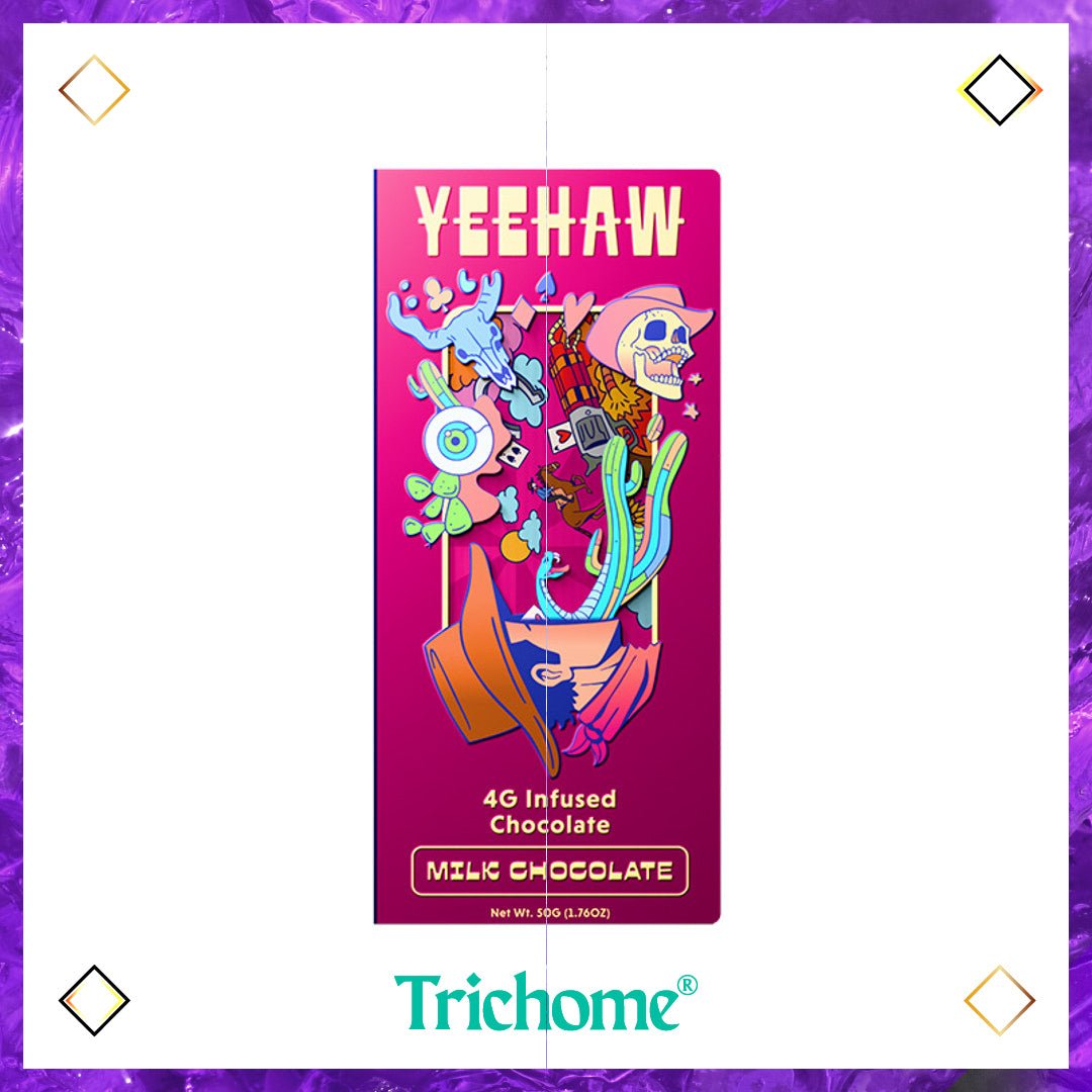 YEEHAW Infused Chocolate Bar - Trichome Seattle - Koi - Fungi