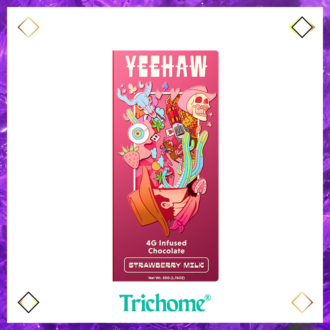 YEEHAW Infused Chocolate Bar - Trichome Seattle - Koi - Fungi