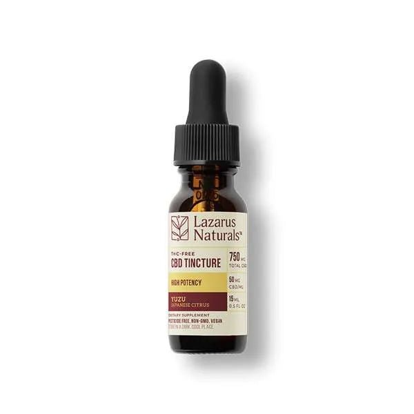 Yuzu High Potency CBD Isolate Tincture - Trichome Seattle - Lazarus Naturals - CBD