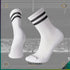 Unisex Athletic Light Elite Stripe Crew Socks