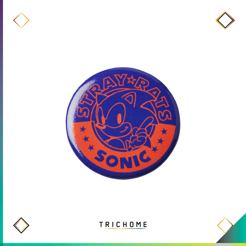 Stray Rats Sonic Star Round Pin