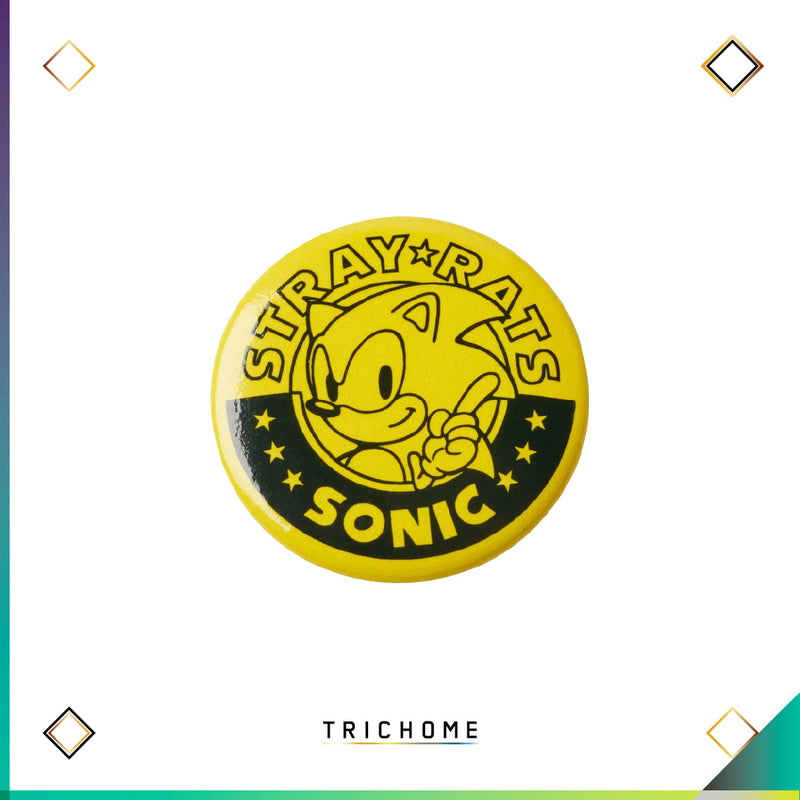 Stray Rats Sonic Star Round Pin
