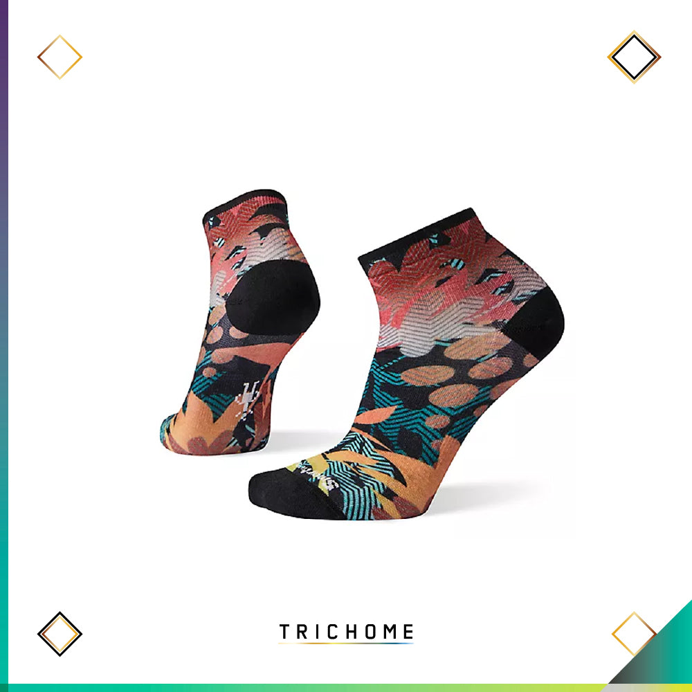 Women's Curated Floral Graphic Mini Boot Socks